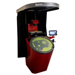 Starrett VF600 vertical floor standing optical comparator